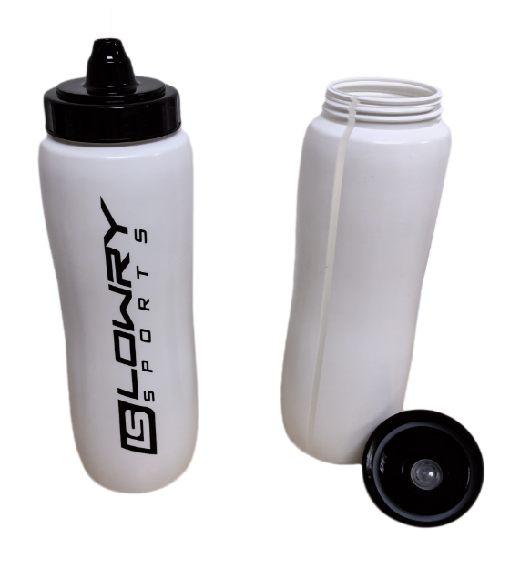 Lowry Sureflow Top White Water Bottle 1L