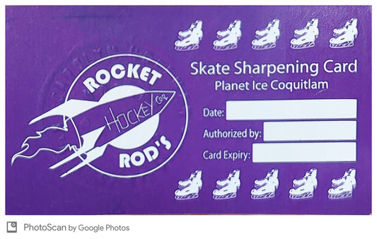 Skate Sharpening Pass