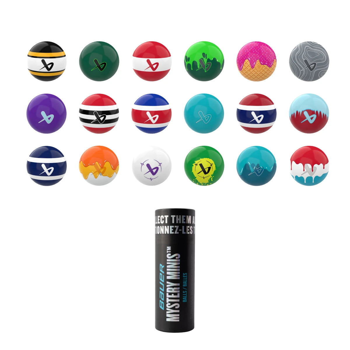 BAUER S26 MYSTERY MINI BALLS-3 PACK