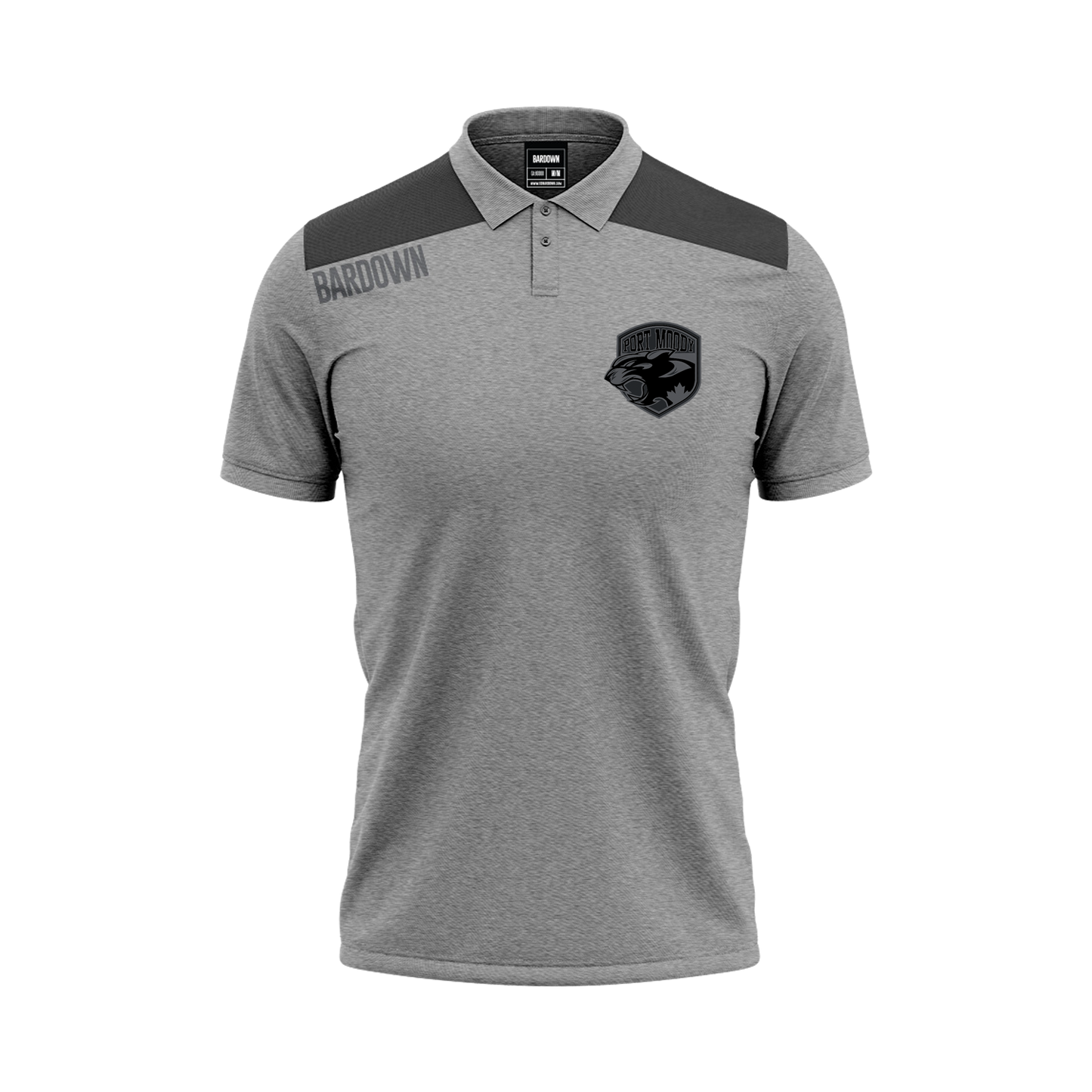 Port Moody Panthers Polo - Performance (Stealth)