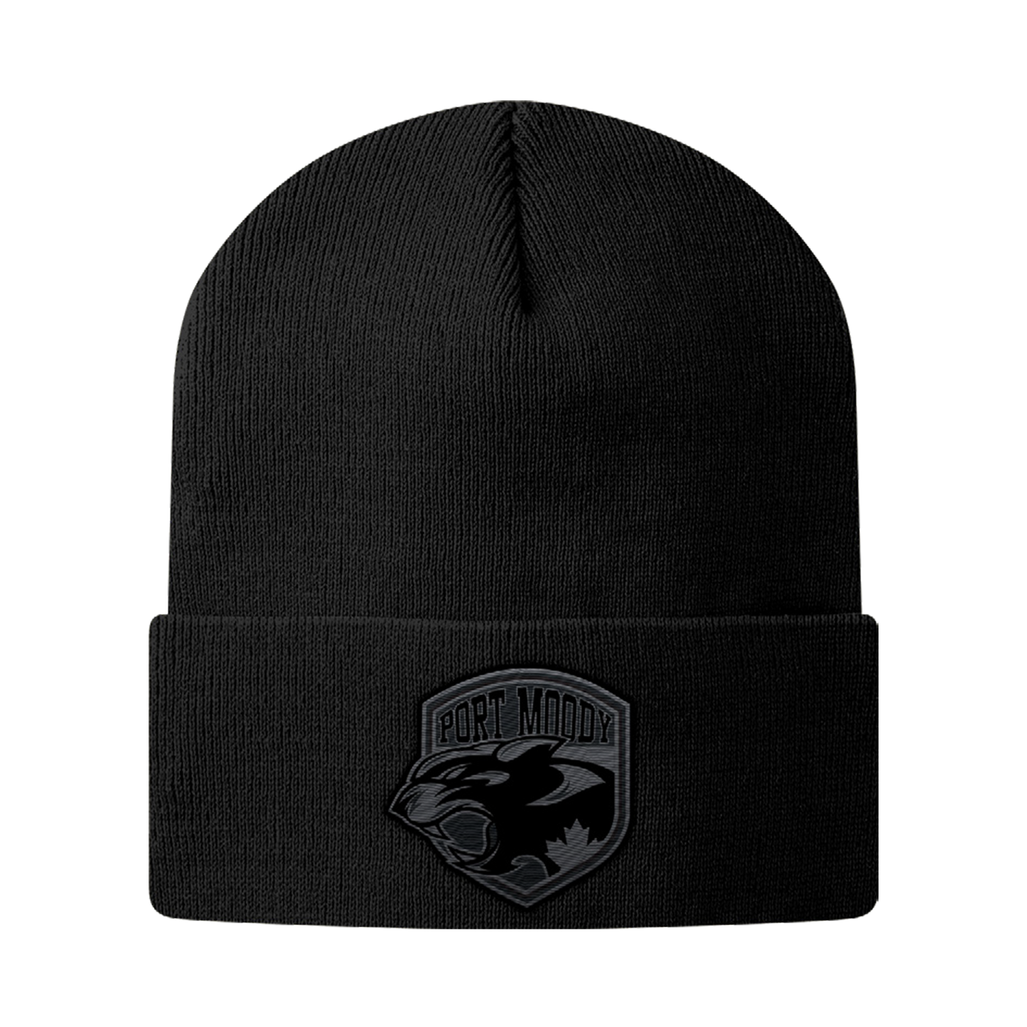 Port Moody Panthers Toque - Just the Cuff (Stealth)