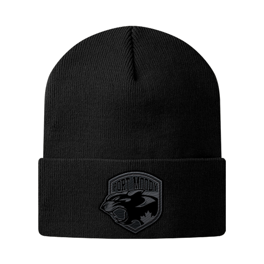 Port Moody Panthers Toque - Just the Cuff (Stealth)