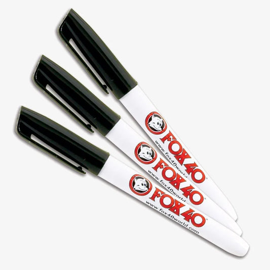 Fox 40 - Dry Erase Markers Black